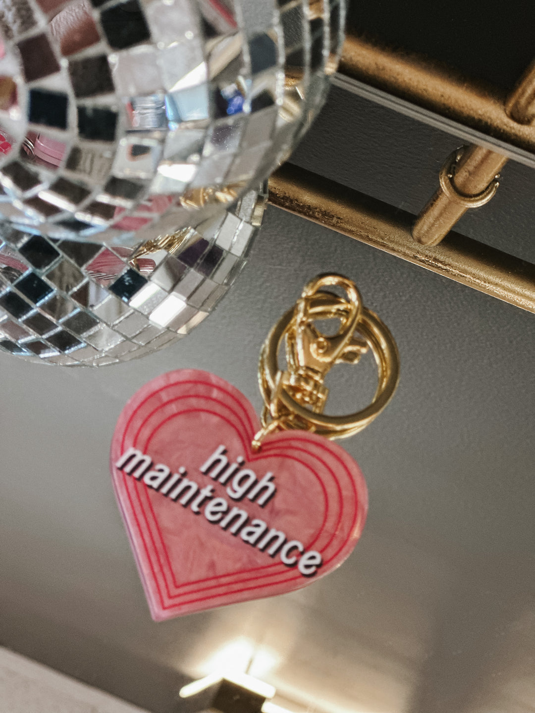 High Maintenance Keychain