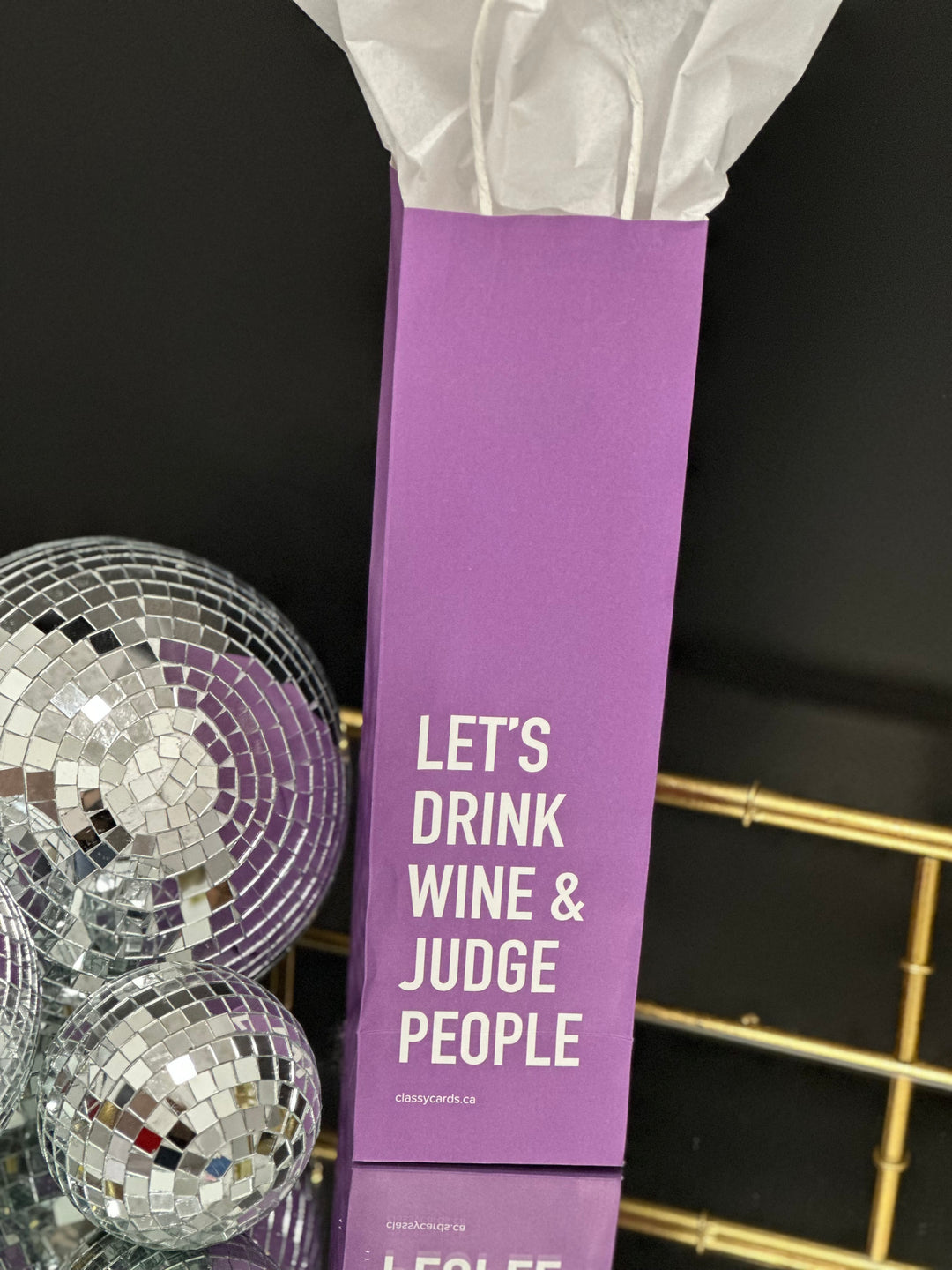 Judge People Wine Gift Bag