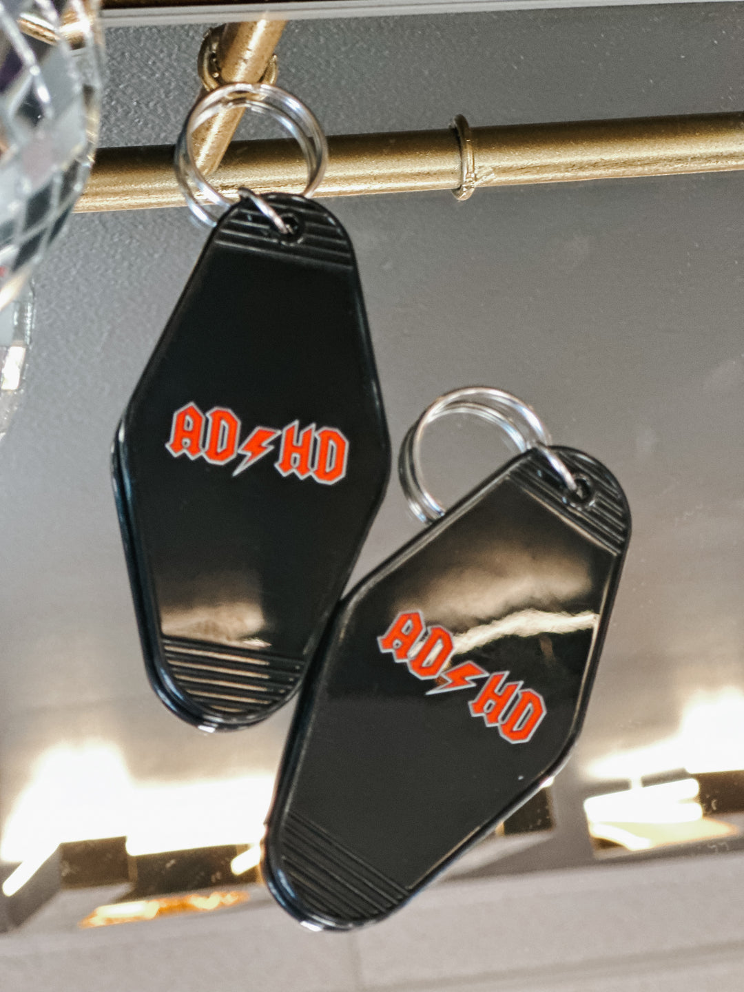 ADHD Motel Keychain