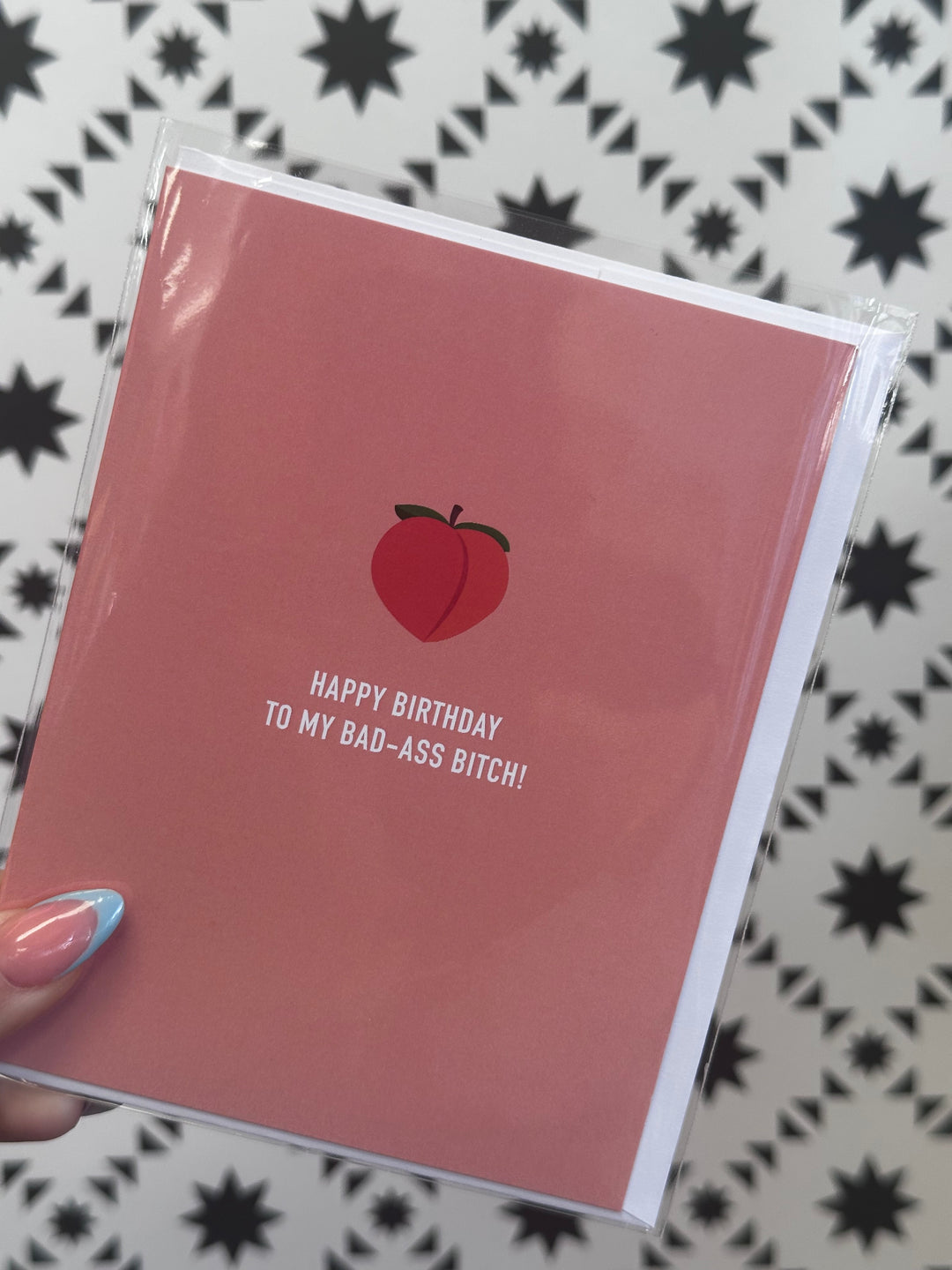 Happy Birthday Bad-Ass Bitch Card