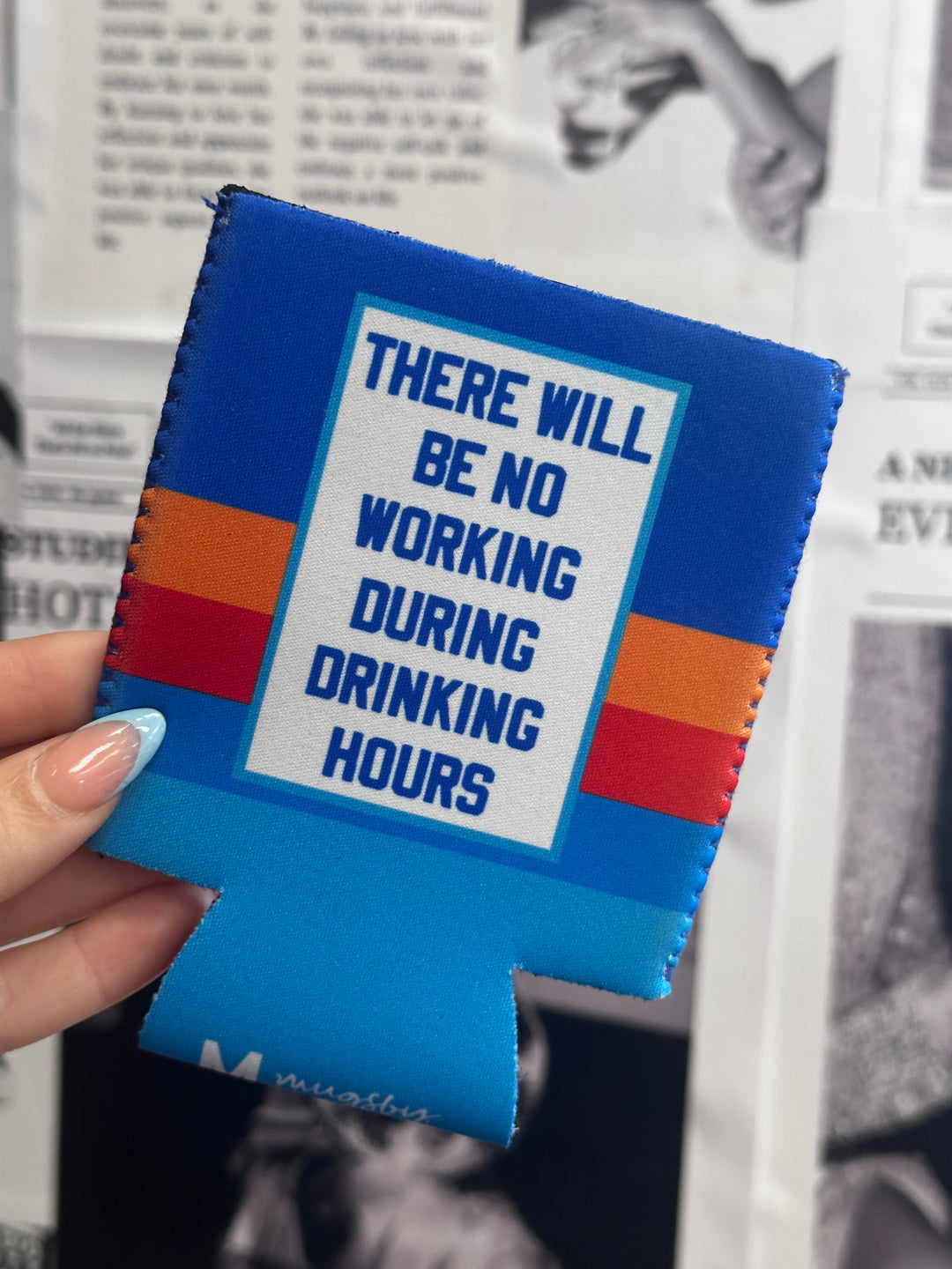 No Working During Drinking Hours Can Coolie