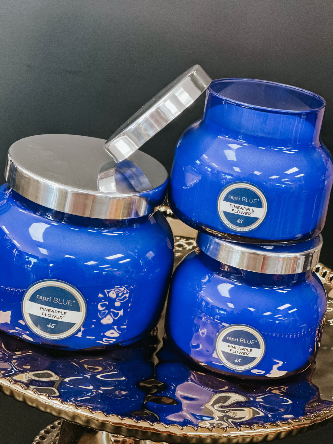 Pineapple Flower Signature Jar 19 oz