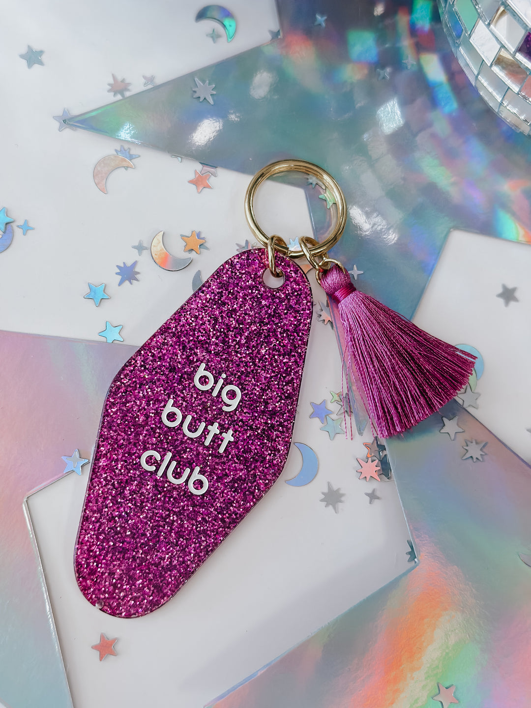 Big Butt Club Keychain