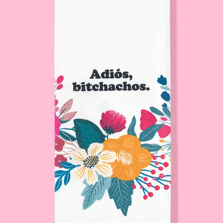 Adios Bitchachos Dishtowel