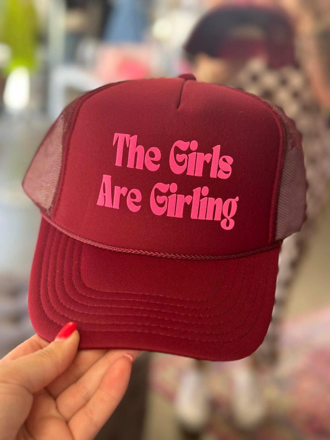 The Girls Are Girling Trucker Hat