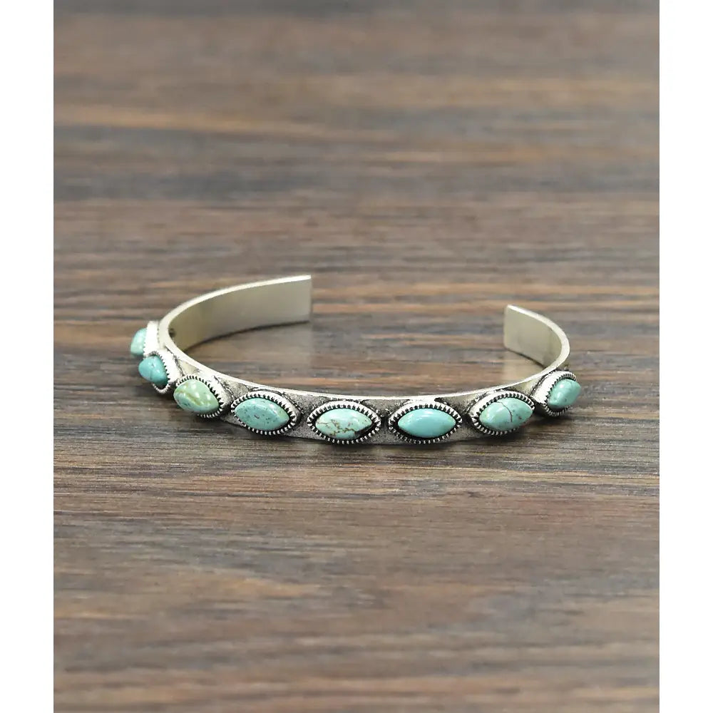 The Shania Turquoise Cuff Bracelet