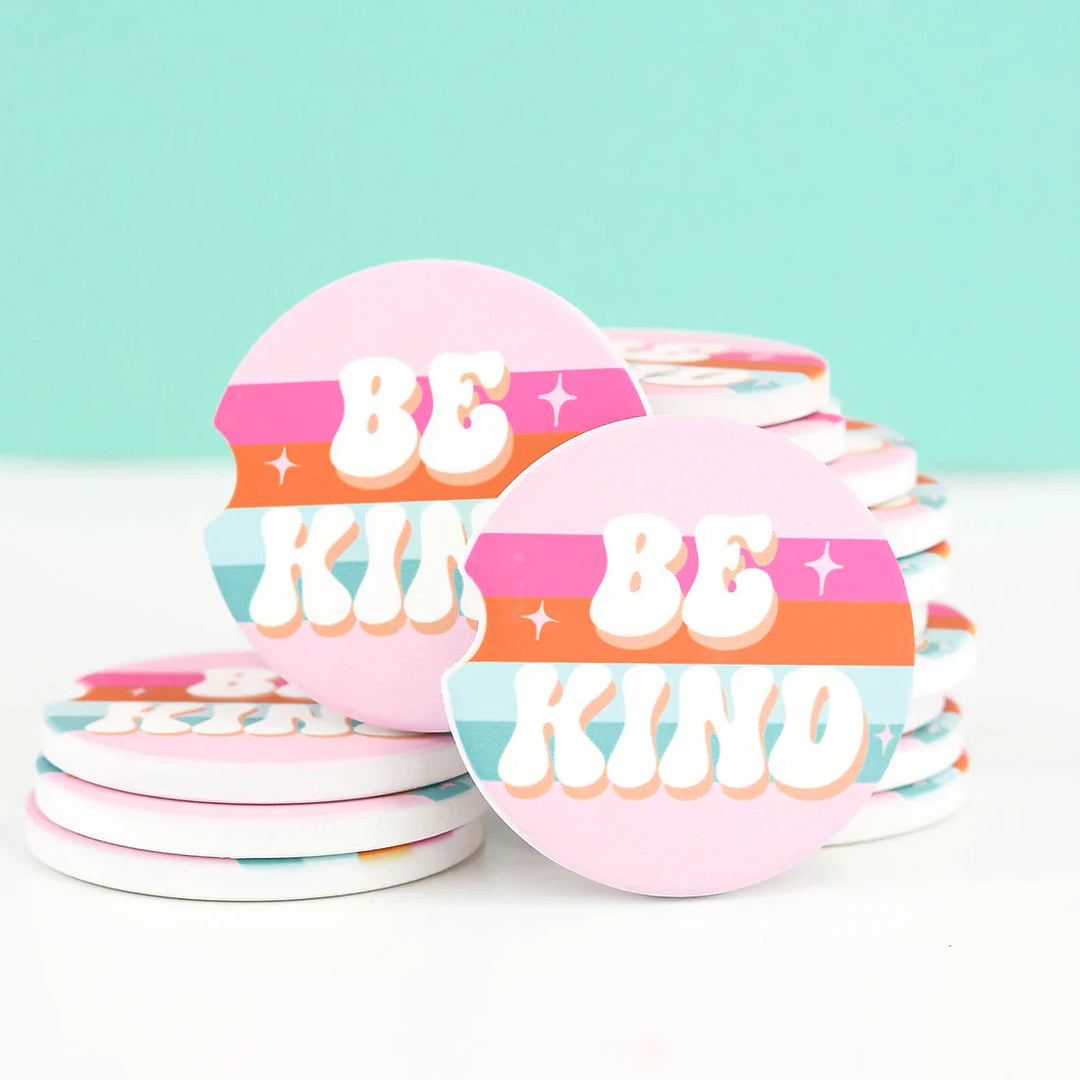 Be Kind Car Coasters