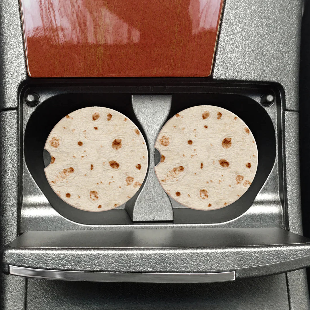 Tortilla Car Coasters
