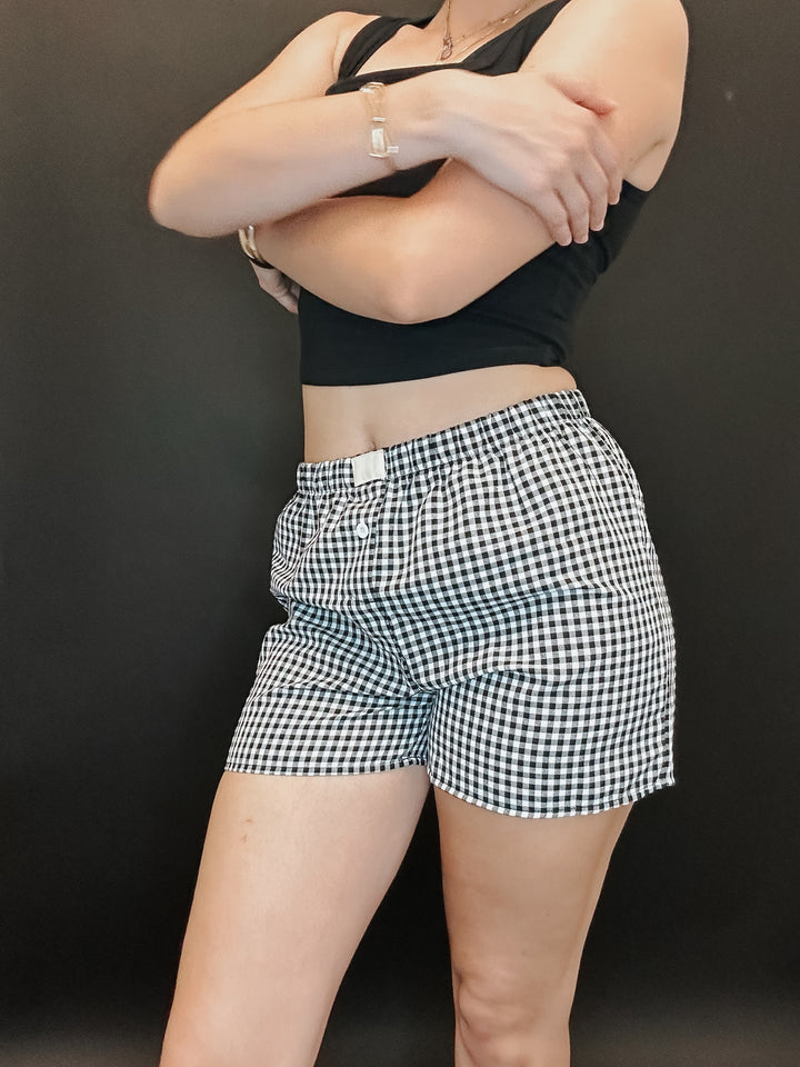 Checkered For Days Shorts