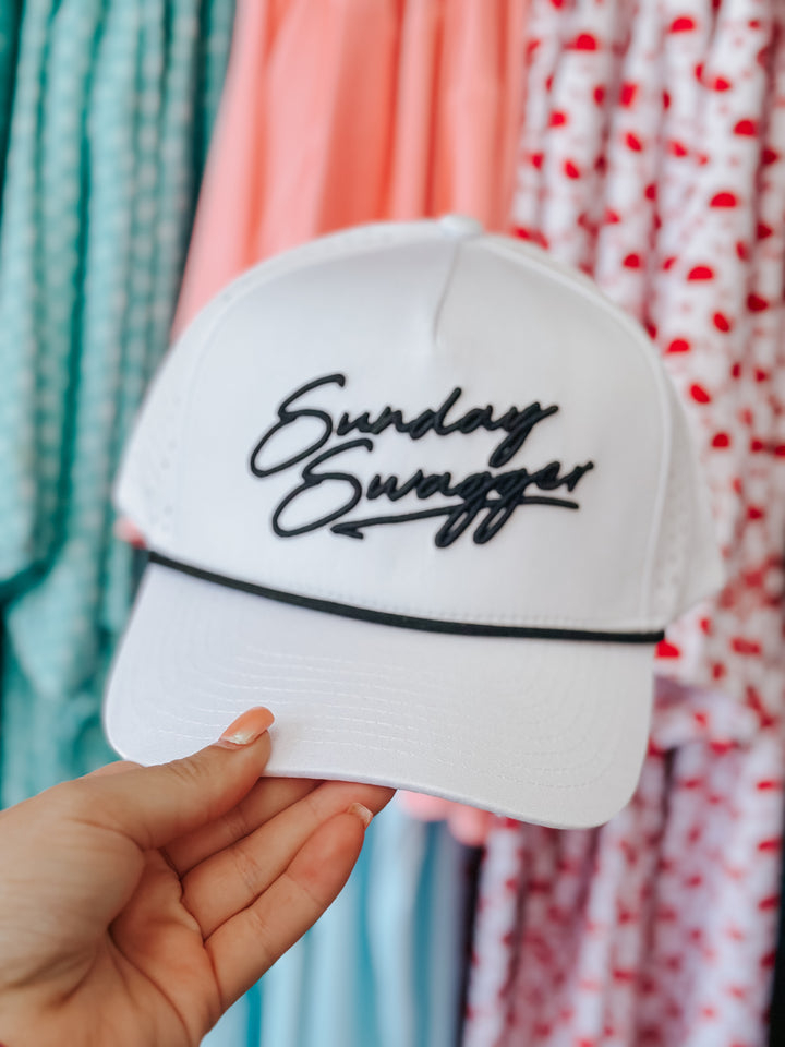 Sunday Swagger Snapback White Hat