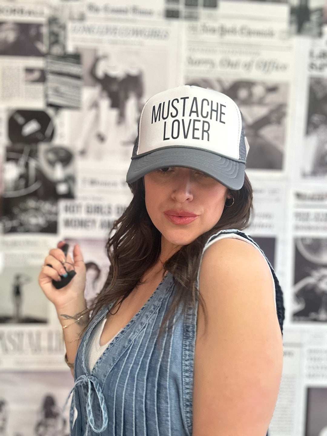 Mustache Lover Trucker Hat