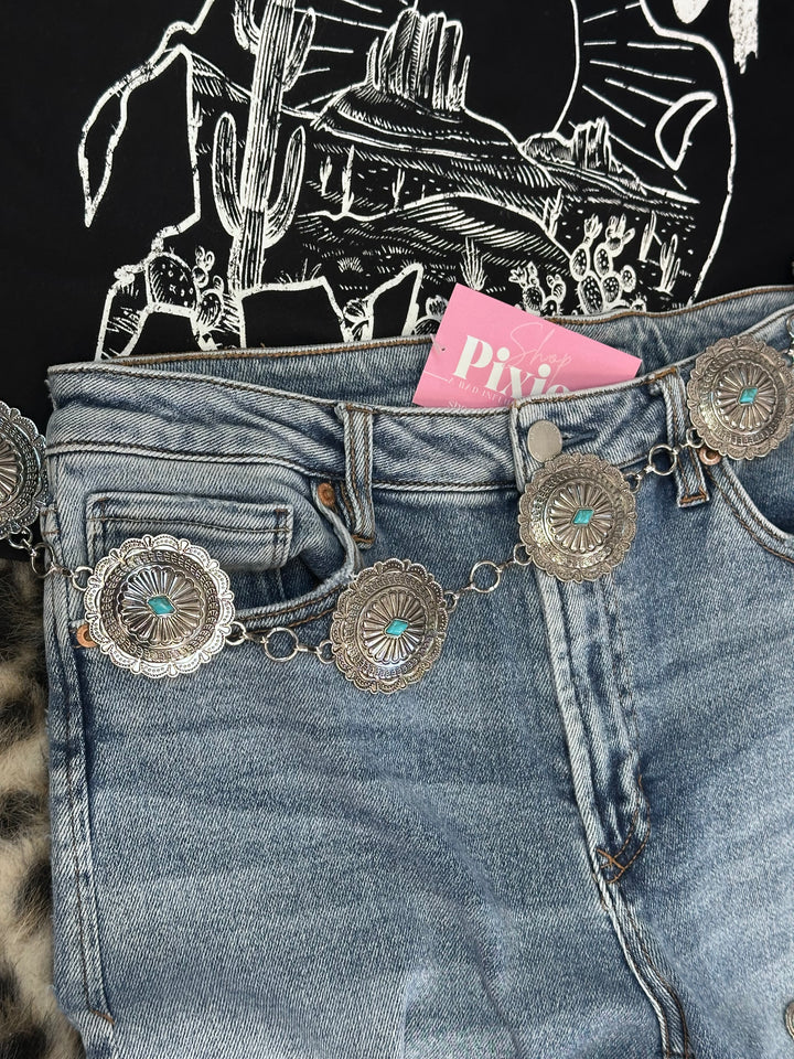 The Brantley Concho Belt