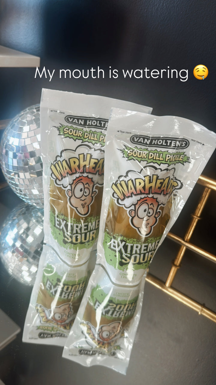 Van Holten's Warheads Extreme Sour Dill Pickle