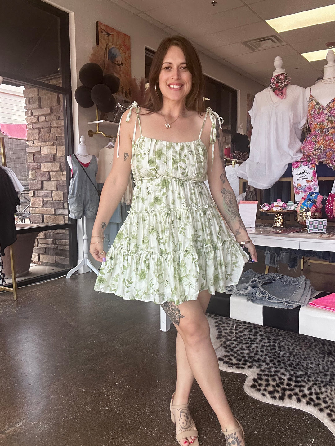 The Roxy Floral Mini Dress