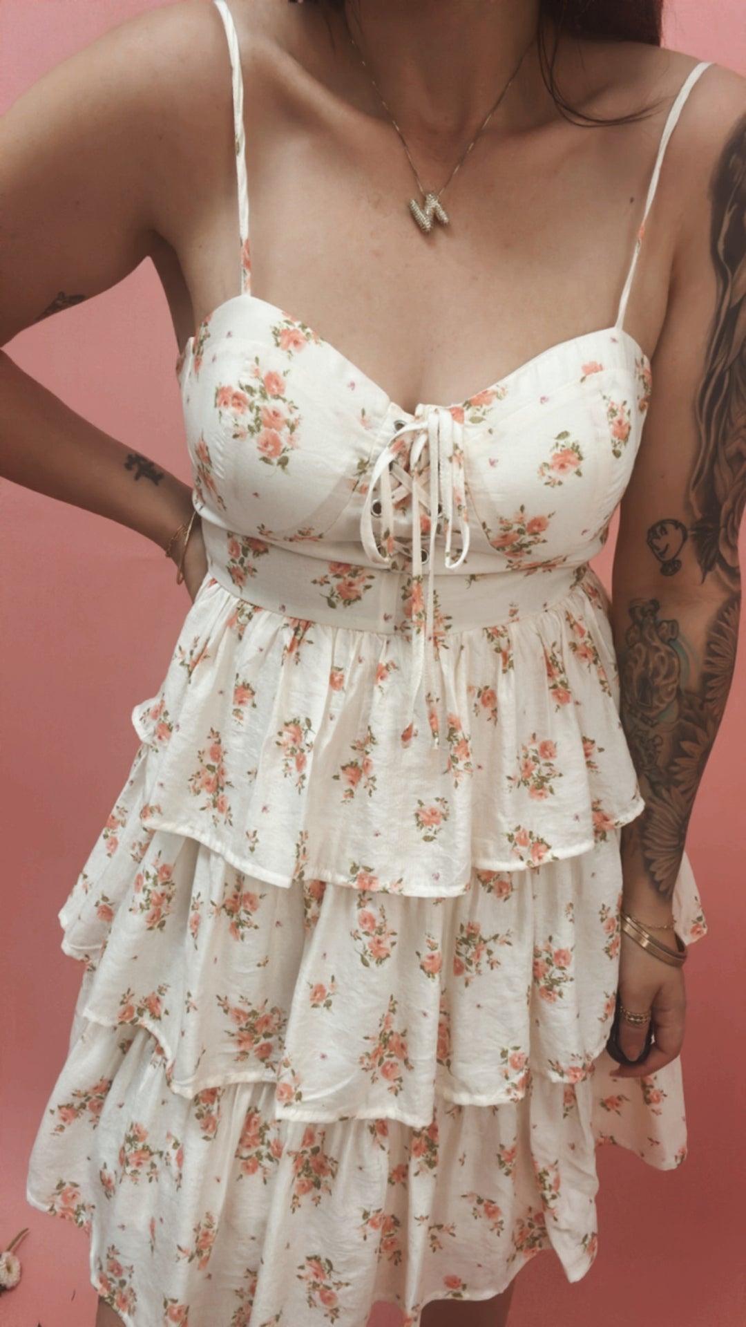 The Desi Floral Mini Dress