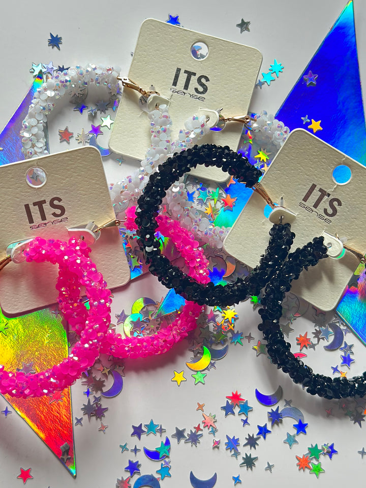 Sugar Sweet Hoop Earrings
