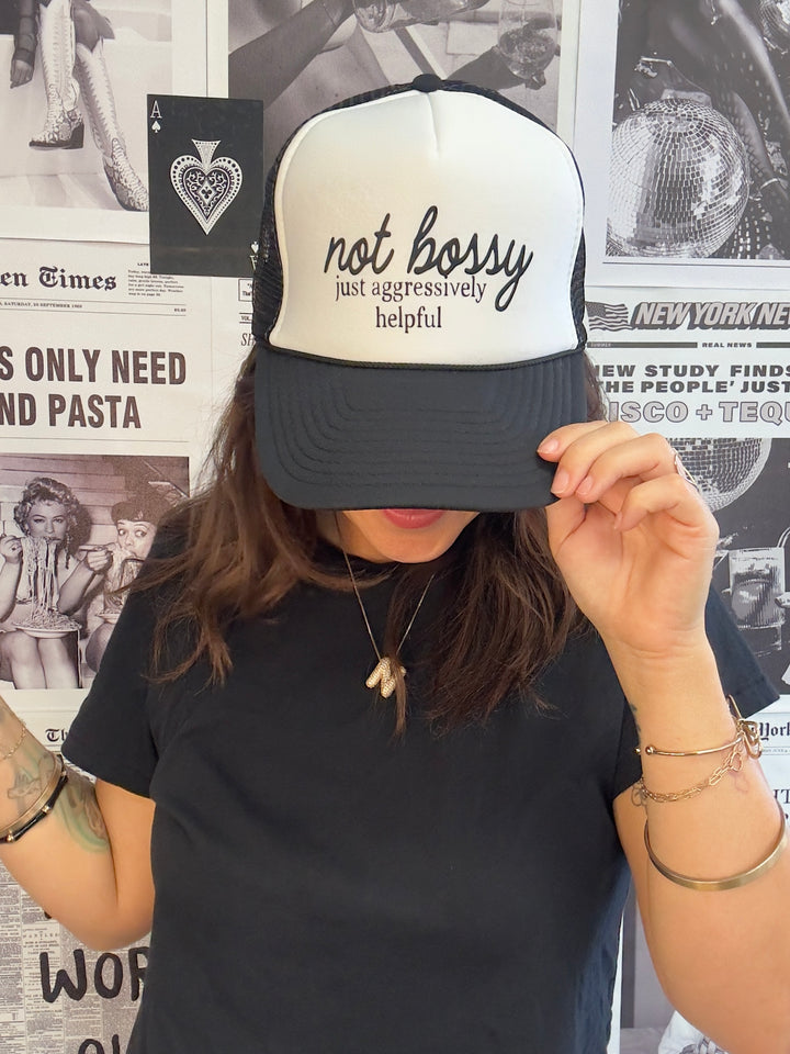 Not Bossy Trucker Hat