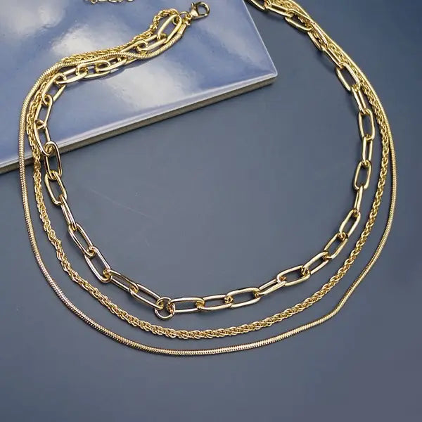The Stevie Multi Layer Chain Necklace