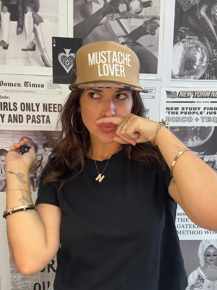 Mustache Lover Trucker Hat