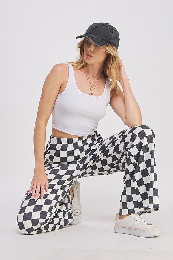 The Riley Checkered Pants