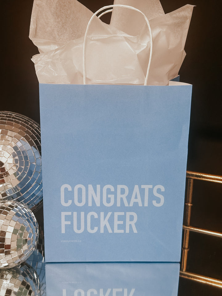 Congrats Fucker Gift Bag