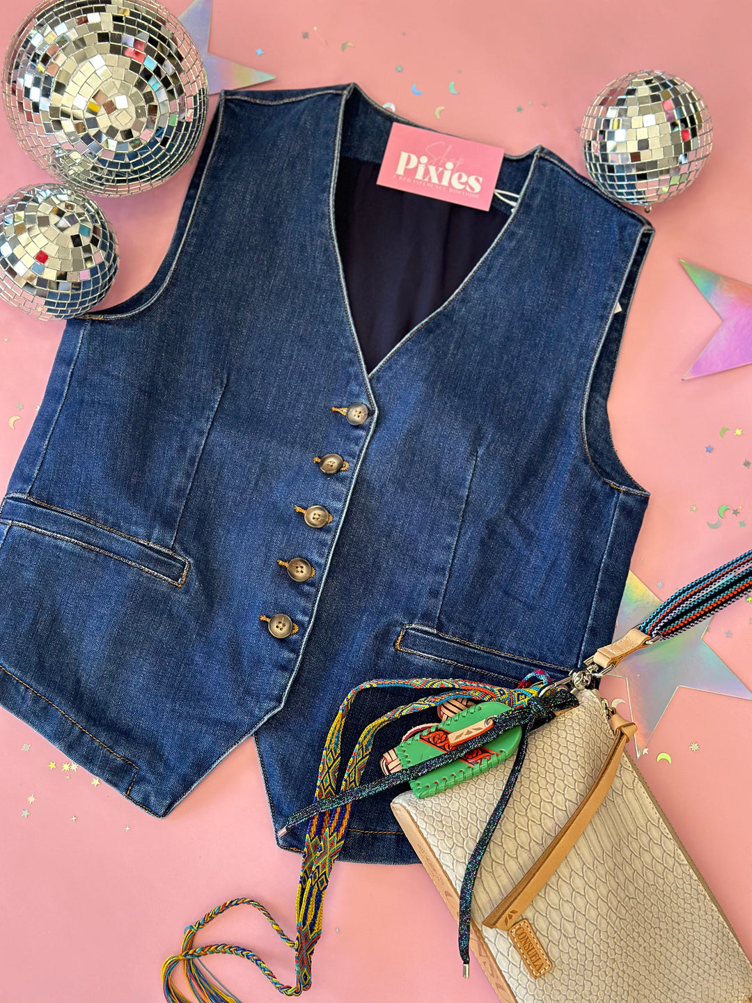 The Annie Denim Vest