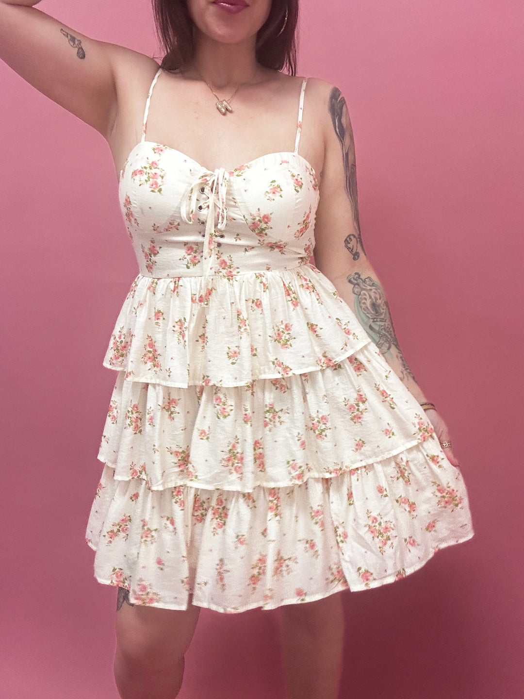 The Desi Floral Mini Dress