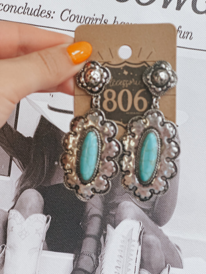 The Silver Saddler Earrings