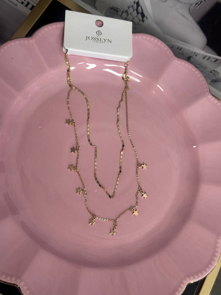 Star Double Layer Necklace