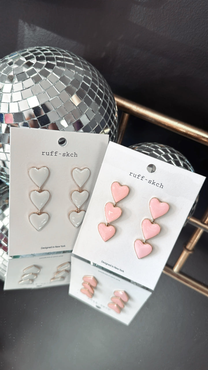 So Much Love Heart Earrings