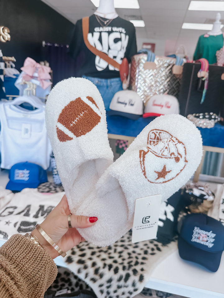 Football Gameday Slippers