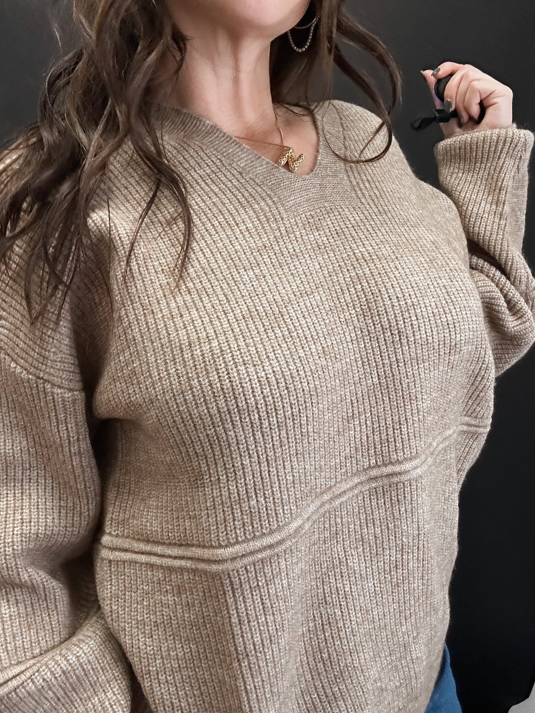 The Raegan Oversized Knit Sweater