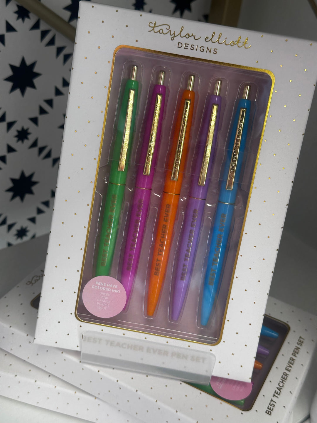 Best Teacher Ever Pen Set