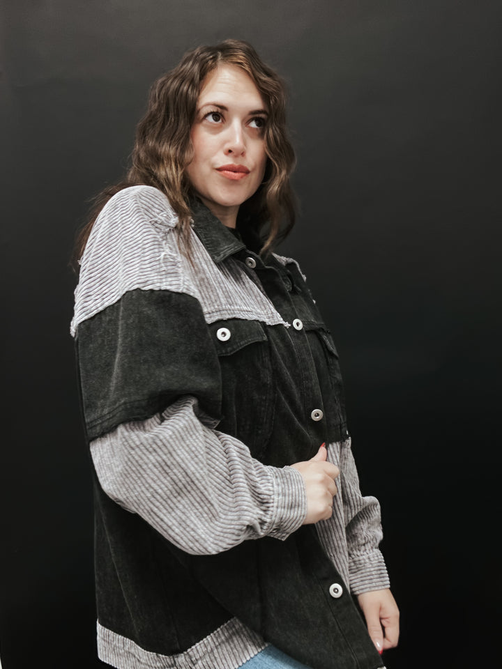 The Jordy Corduroy Shacket