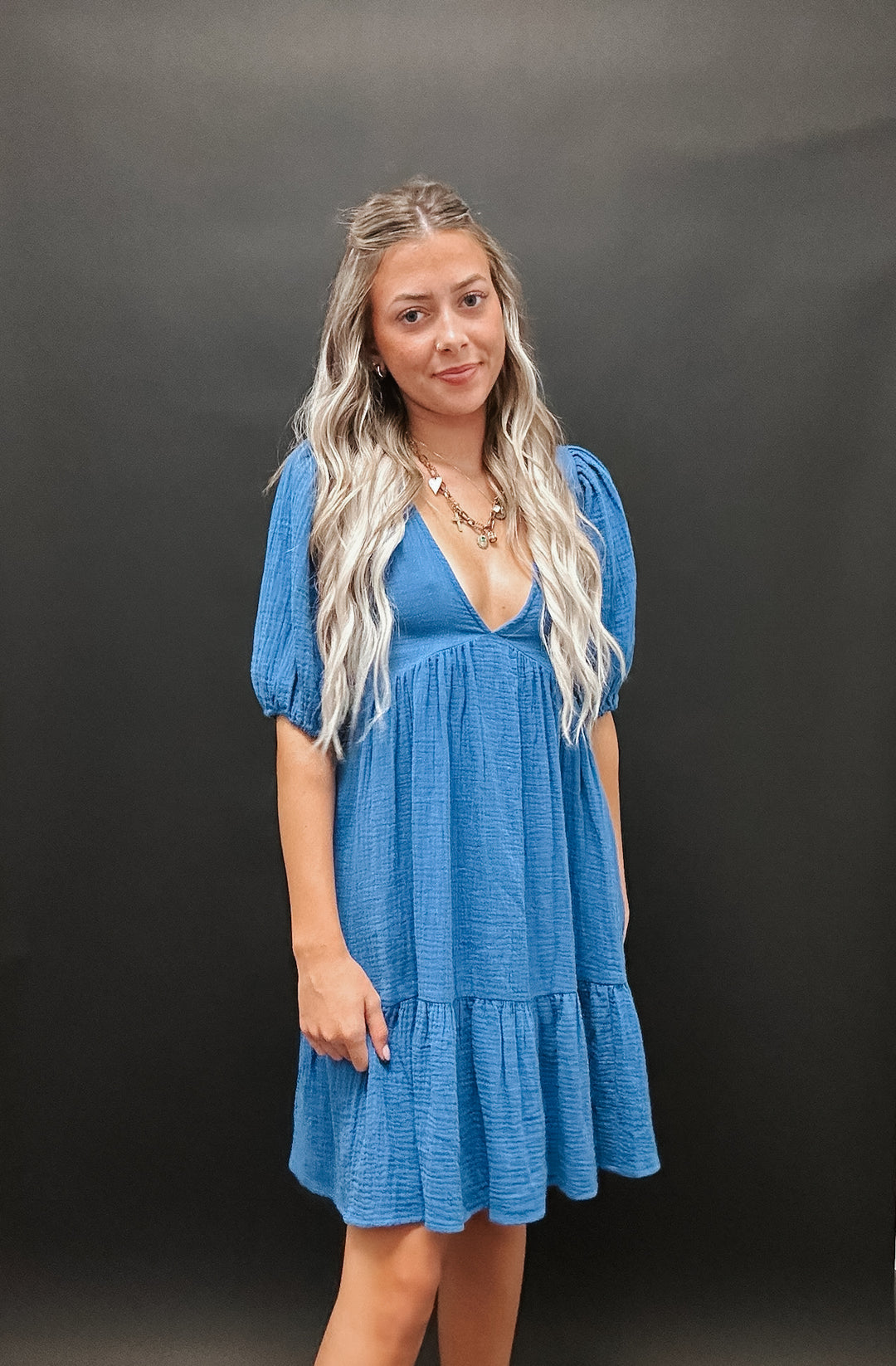 The Penny Tiered Mini Dress