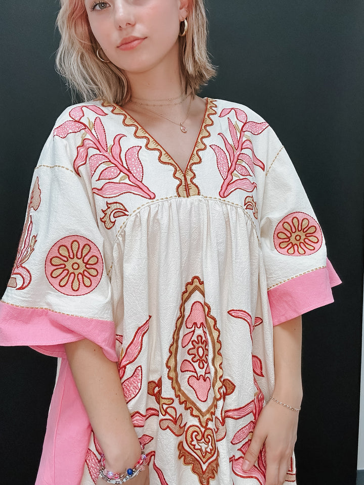 The Levi Embroidery Dress