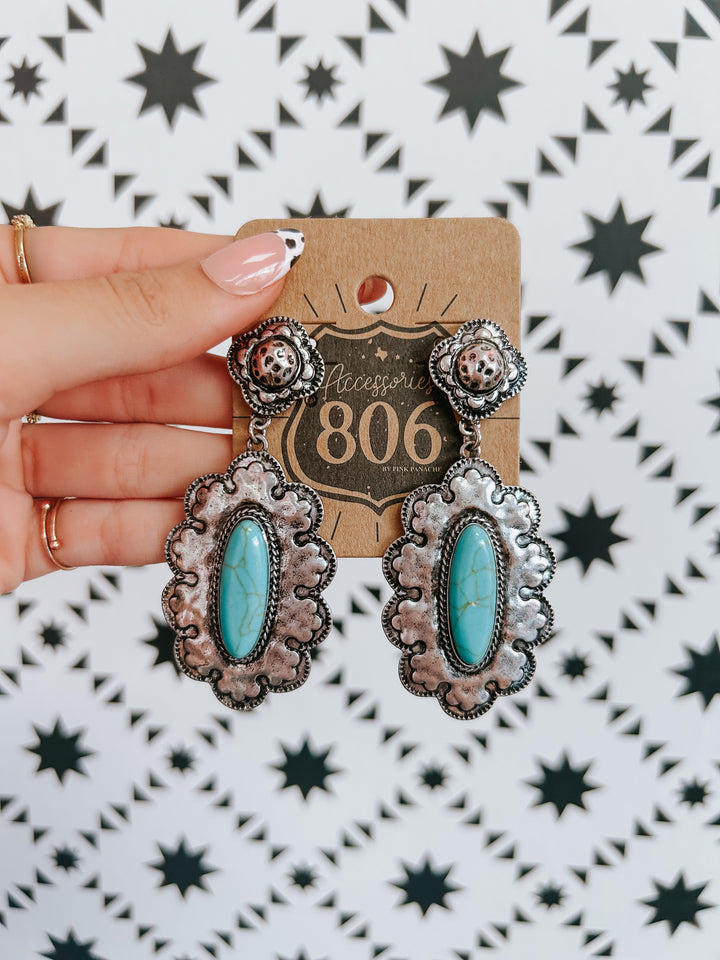 The Silver Saddler Earrings