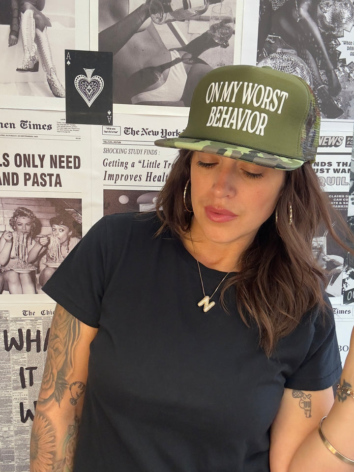 Worst Behavior Trucker Hat