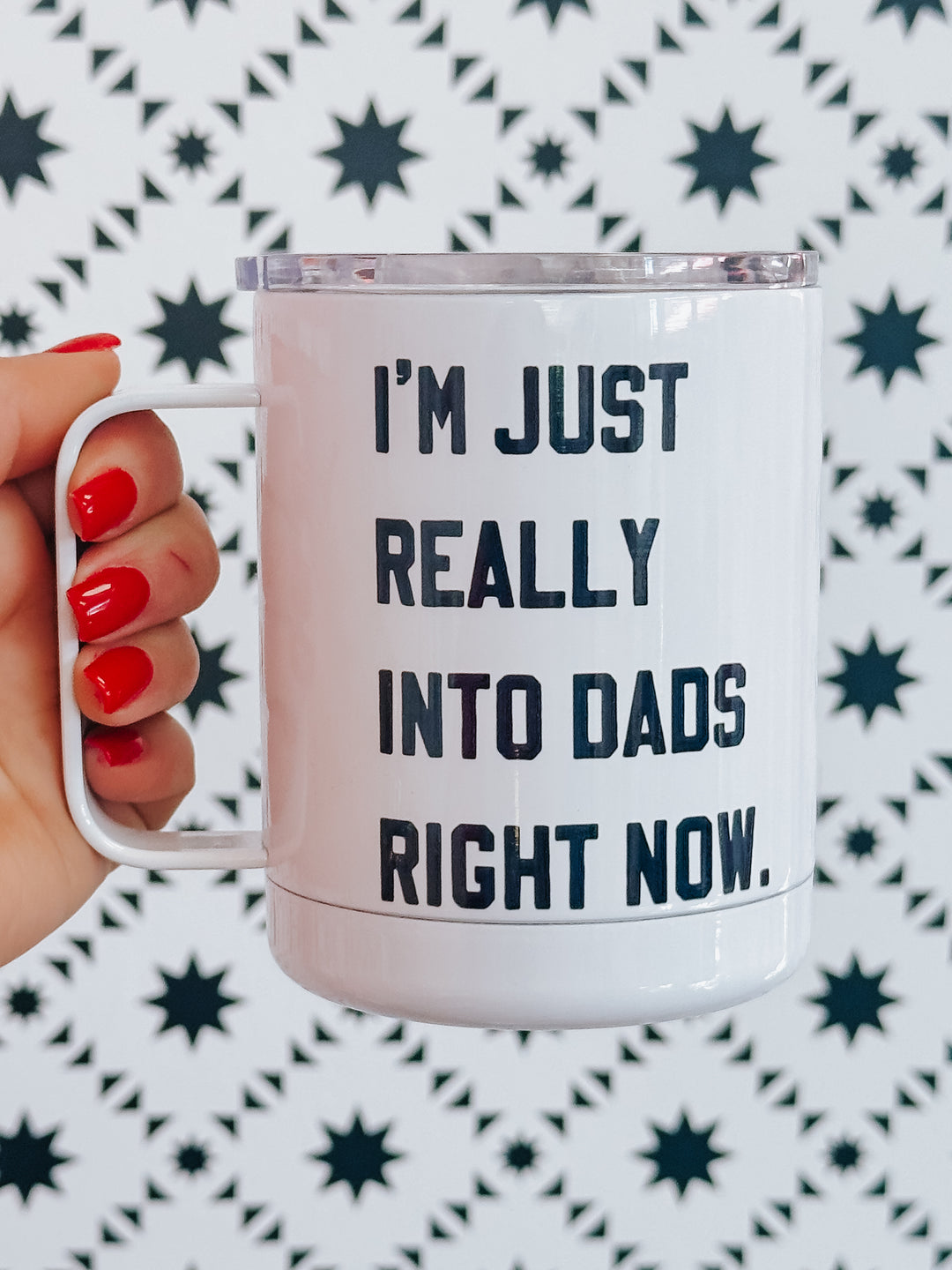 Really Into Dads Travel Mug