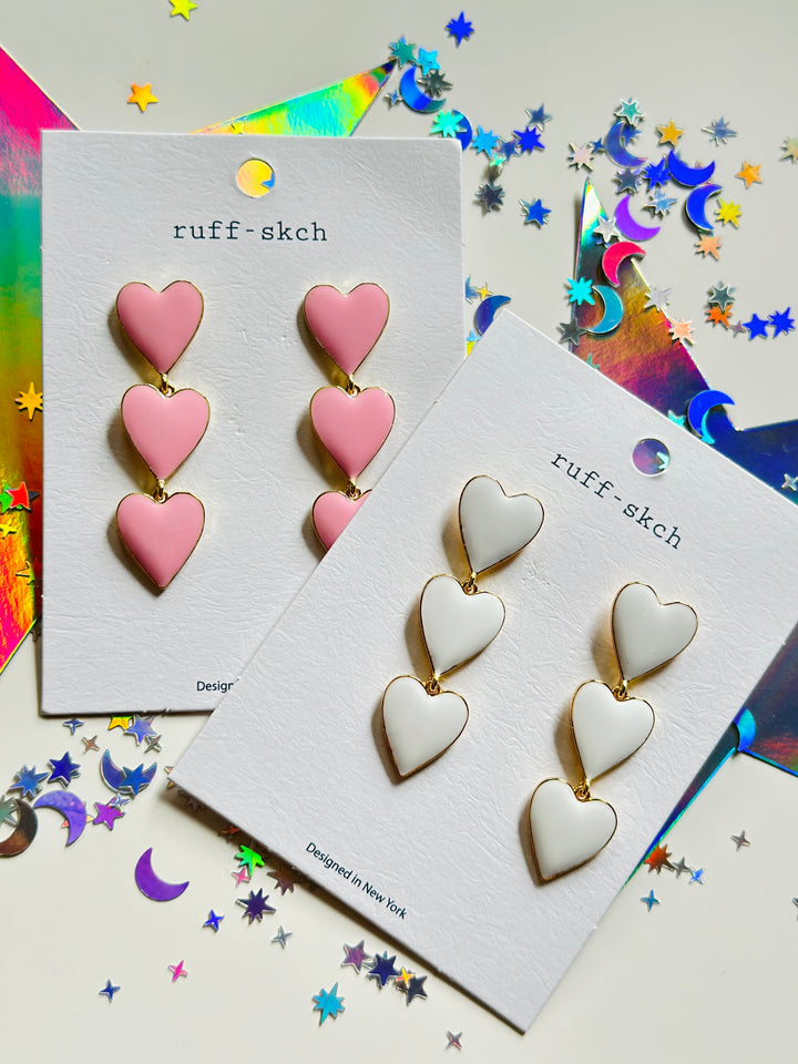 So Much Love Heart Earrings