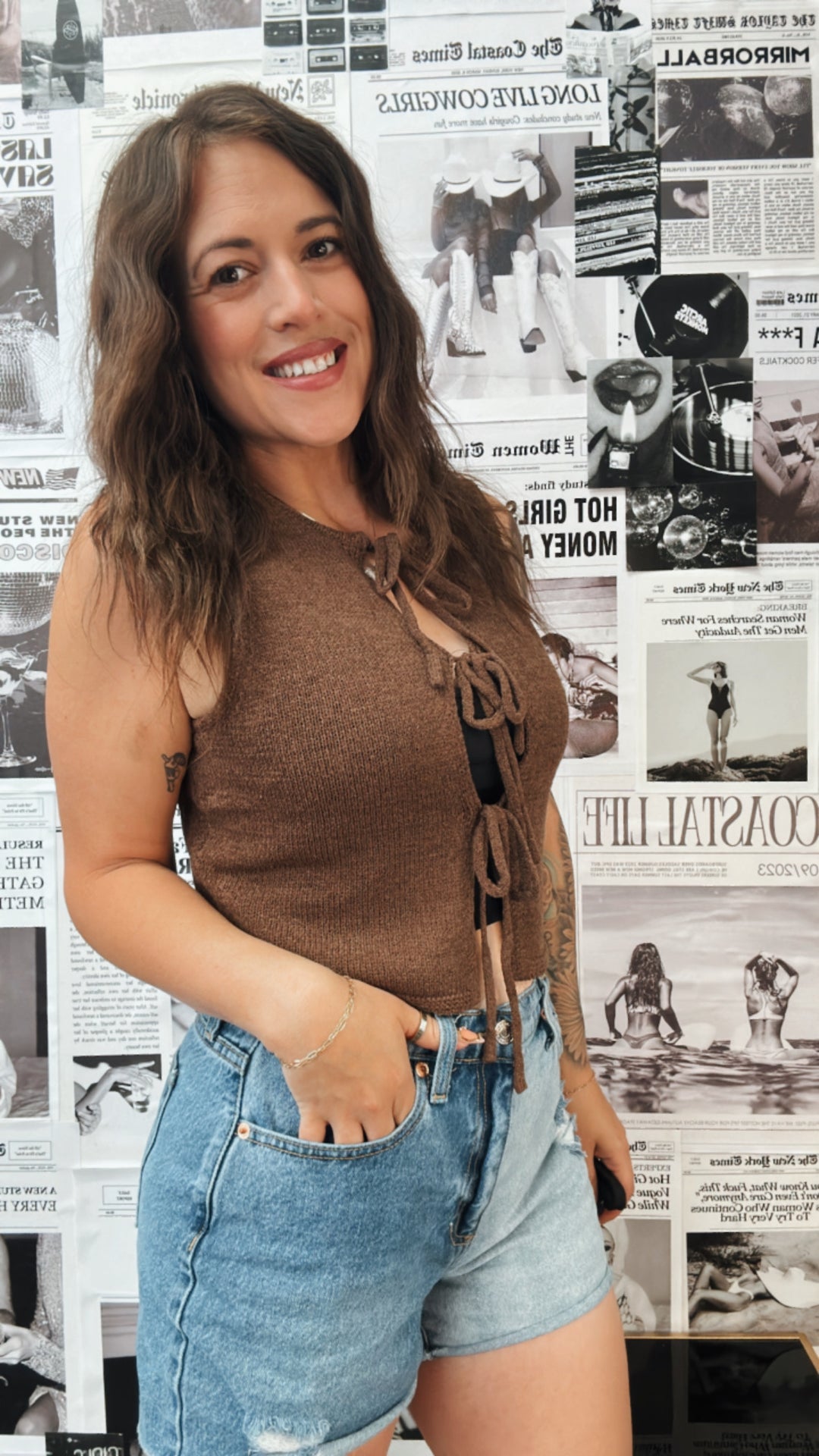 The Dallas Tie Top