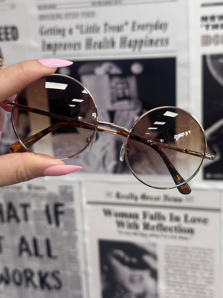 Retro Aviator Sunglasses
