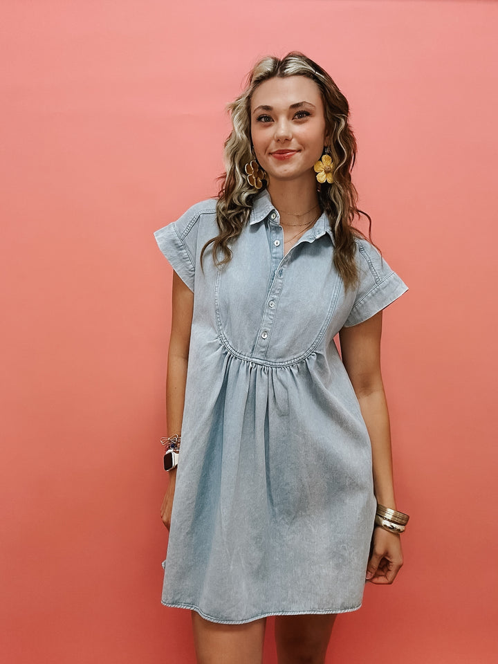 The Kinley Denim Dress