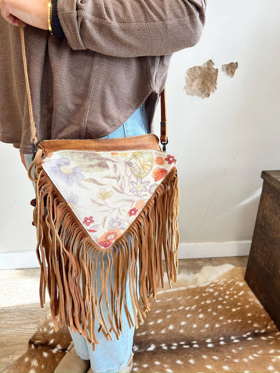 The Leather Fringe Bag