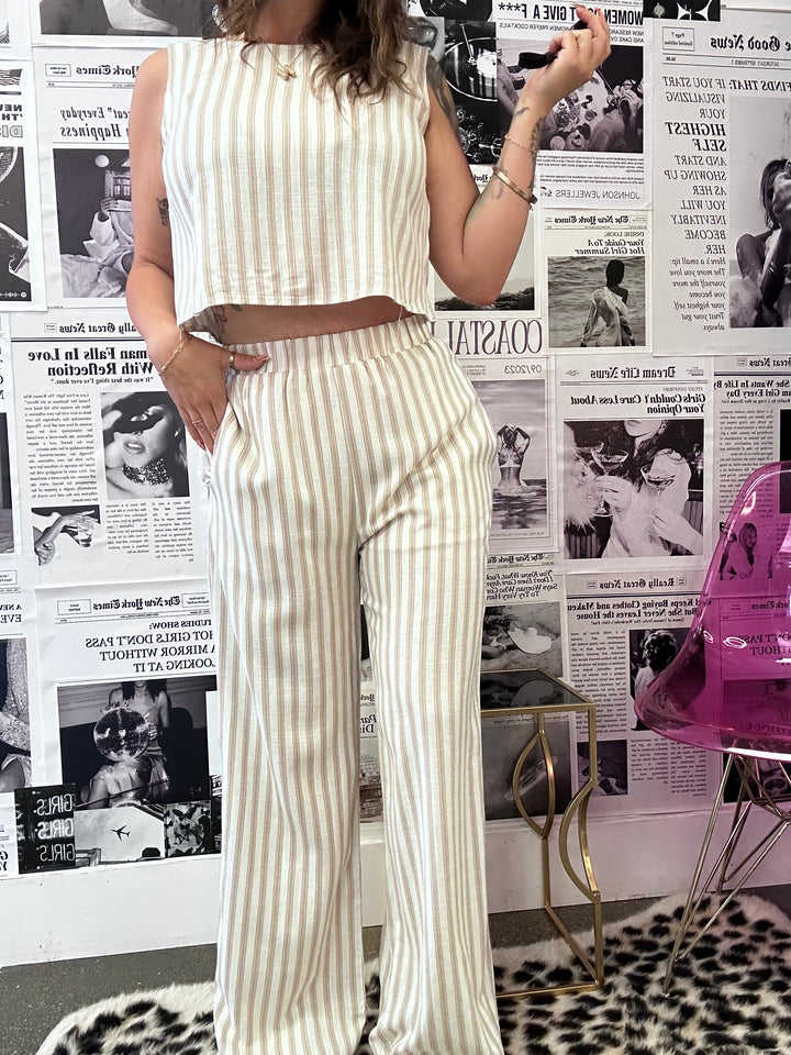 The Golden Hour Stripe Bottoms