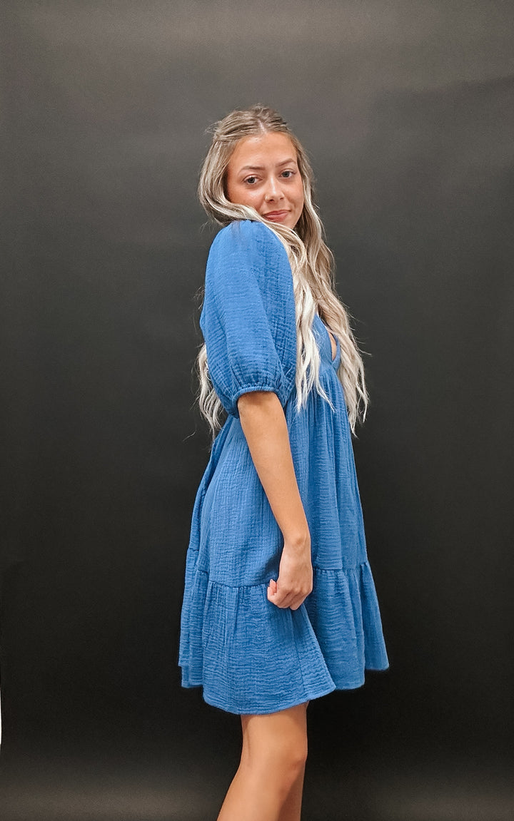 The Penny Tiered Mini Dress