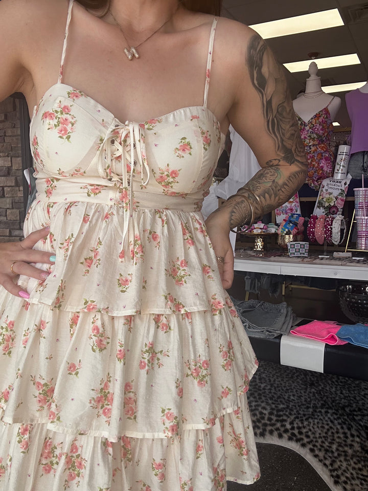 The Desi Floral Mini Dress
