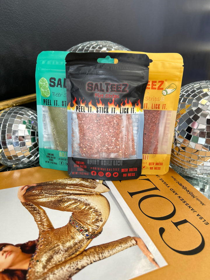 Salteez Beer Salt Strips- 5 FLAVORS!