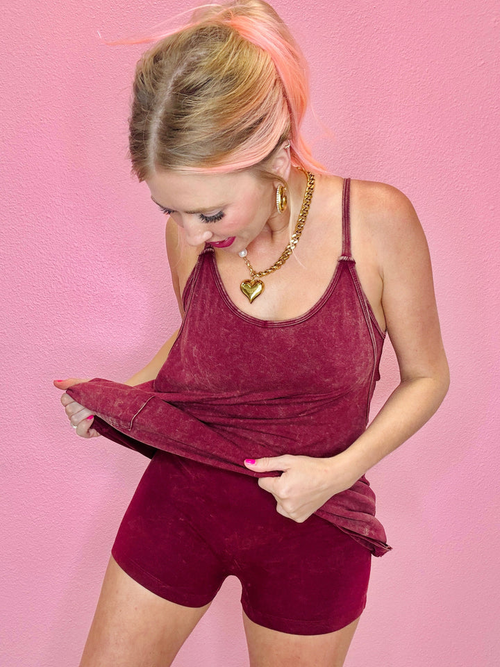 The Abigail Romper Skort
