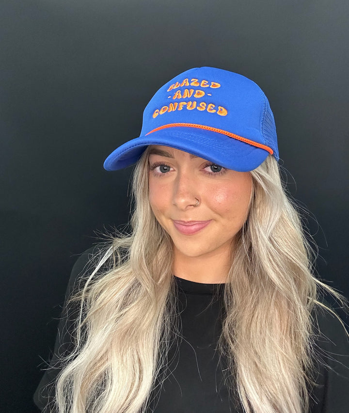 Blazed And Confused Trucker Hat
